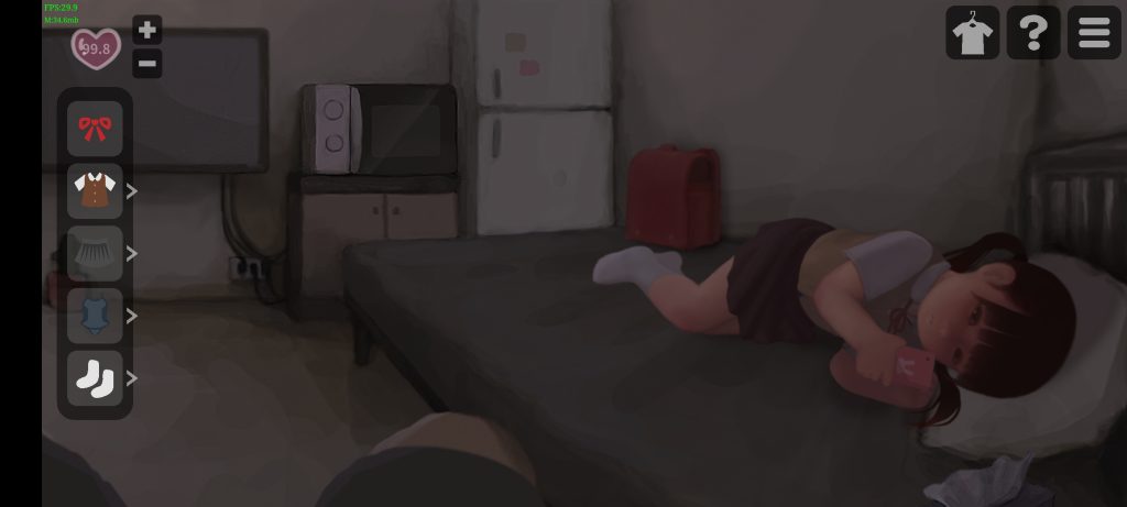 Lost Life 迷失的生命游戏截图——气氛紧张的关键瞬间